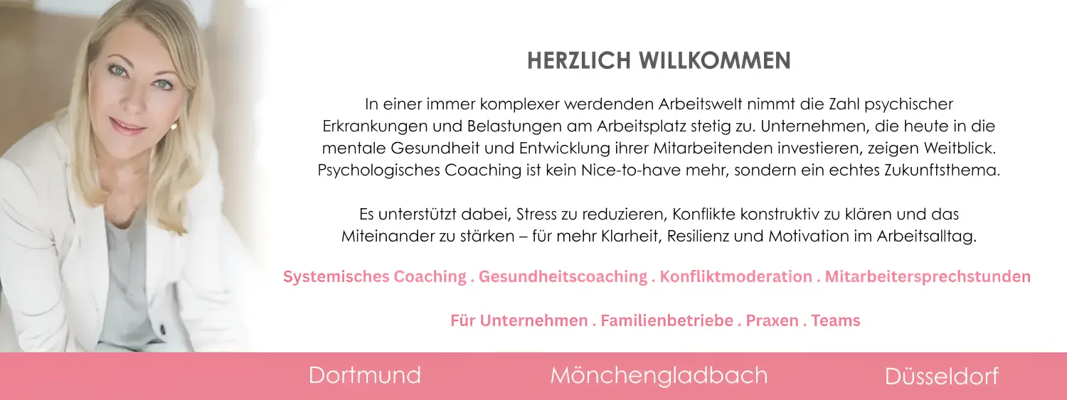 Willkommensflyer von ih coaching